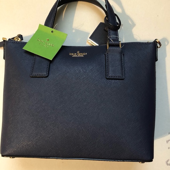 New Kate Spade Navy Blue Handbag - Picture 2 of 5